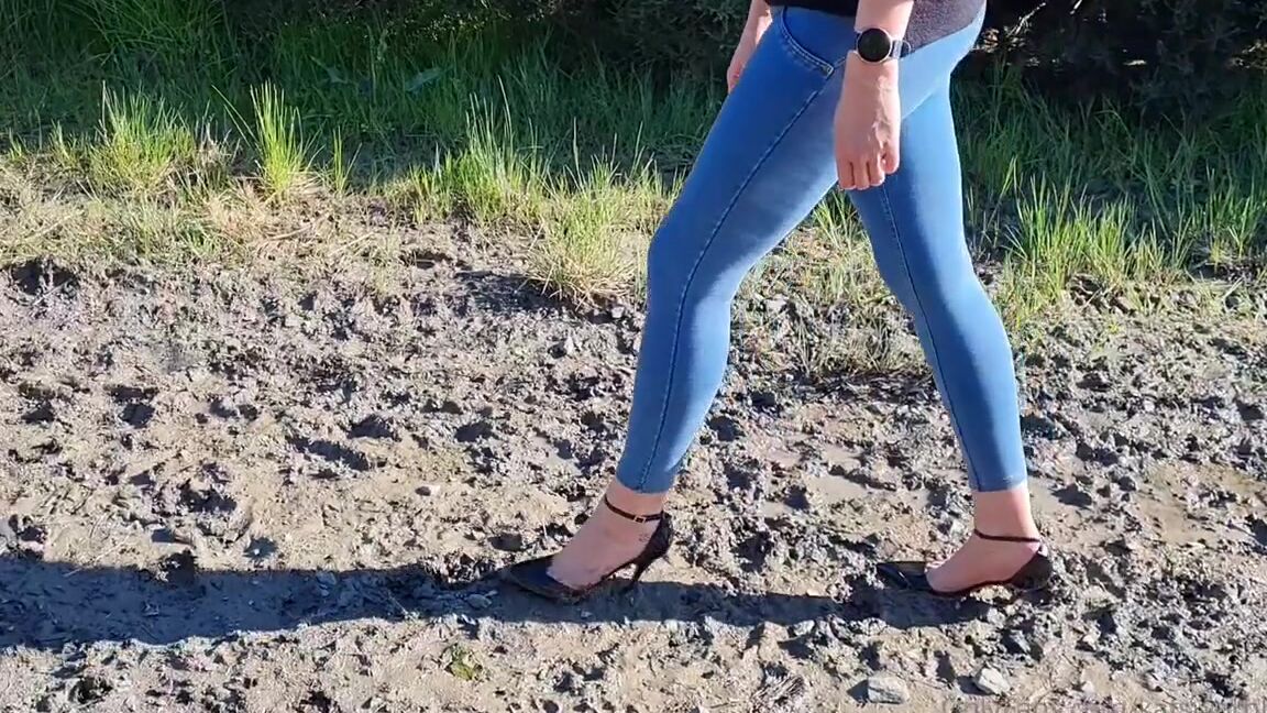 Kats Worn Heels Nicknamed Katswornheels Onlyfans One For The Wet Shoes And Muddy Shoes Fans I Was Having Wayyy Too Much Fun