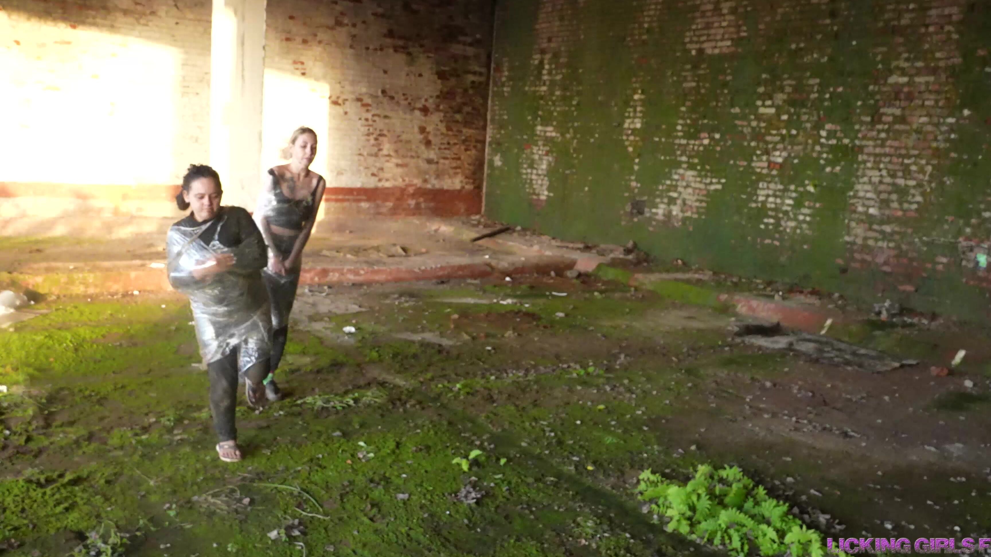 Licking Girls Feet - NICOLE and PAMELA - Humiliation of two worms for fun!  Clips4Sale