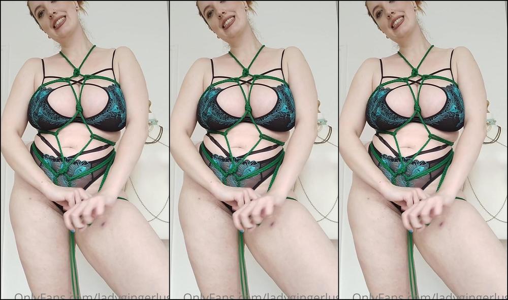 Ladygingerlust But Until Then Have A Sexy Lil Watch As I Play With Some Ropes And T