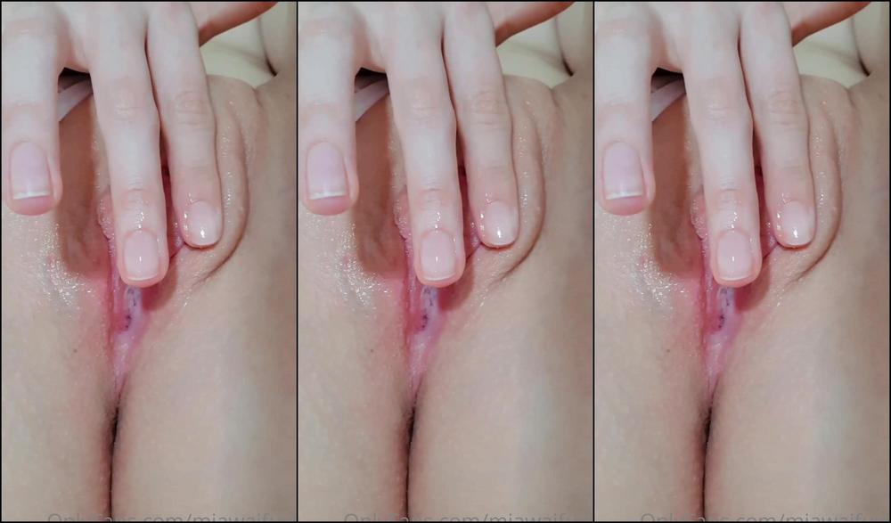 Miawaifuvip I Believe This Proves How Wet I Get When I Am Filming For You Accepting Some Dick Pic