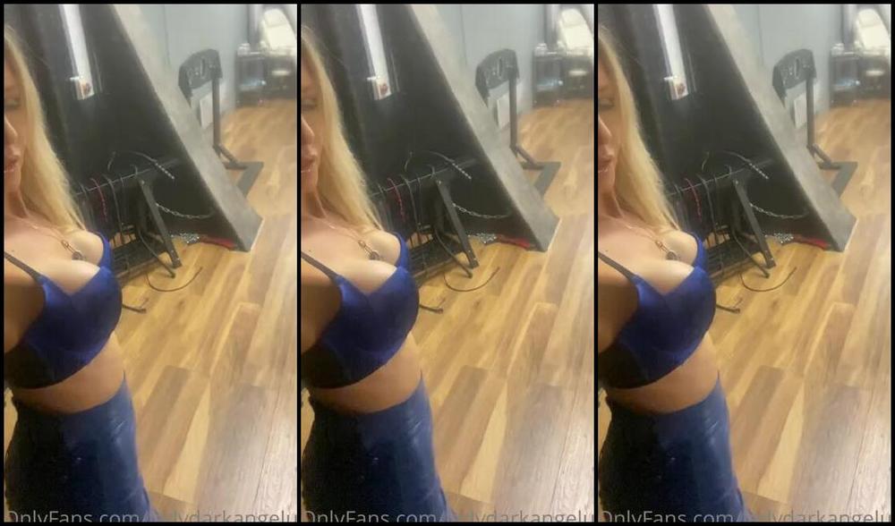 Ladydarkangeluk Onlyfans Leather Skirt Yes I Love