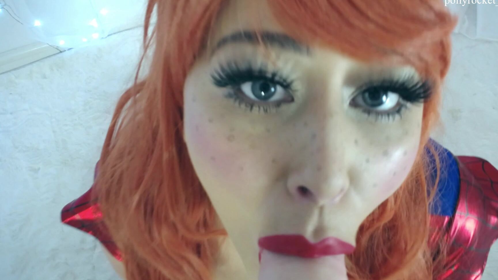 Lulublue X Mary Jane Cosplay Pov Facial