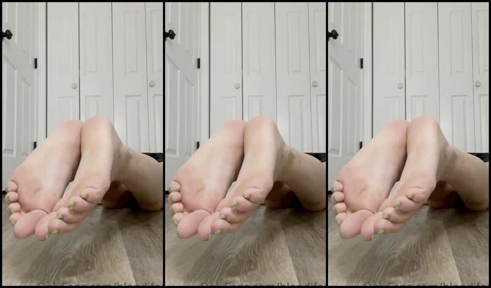 Blondifeet Foot Fetish 08 12 2021 Onlyfans Video Pov Im Giving You A Sole Job 1