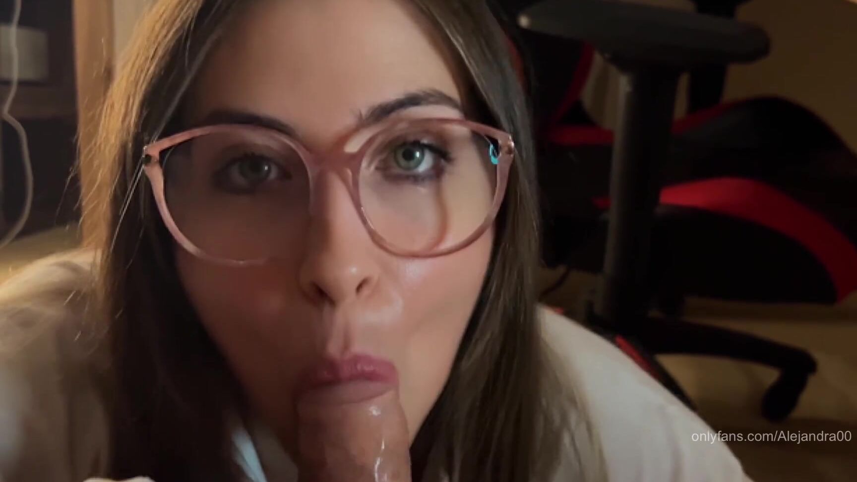 Suck My Cock A Girl With Glasses
