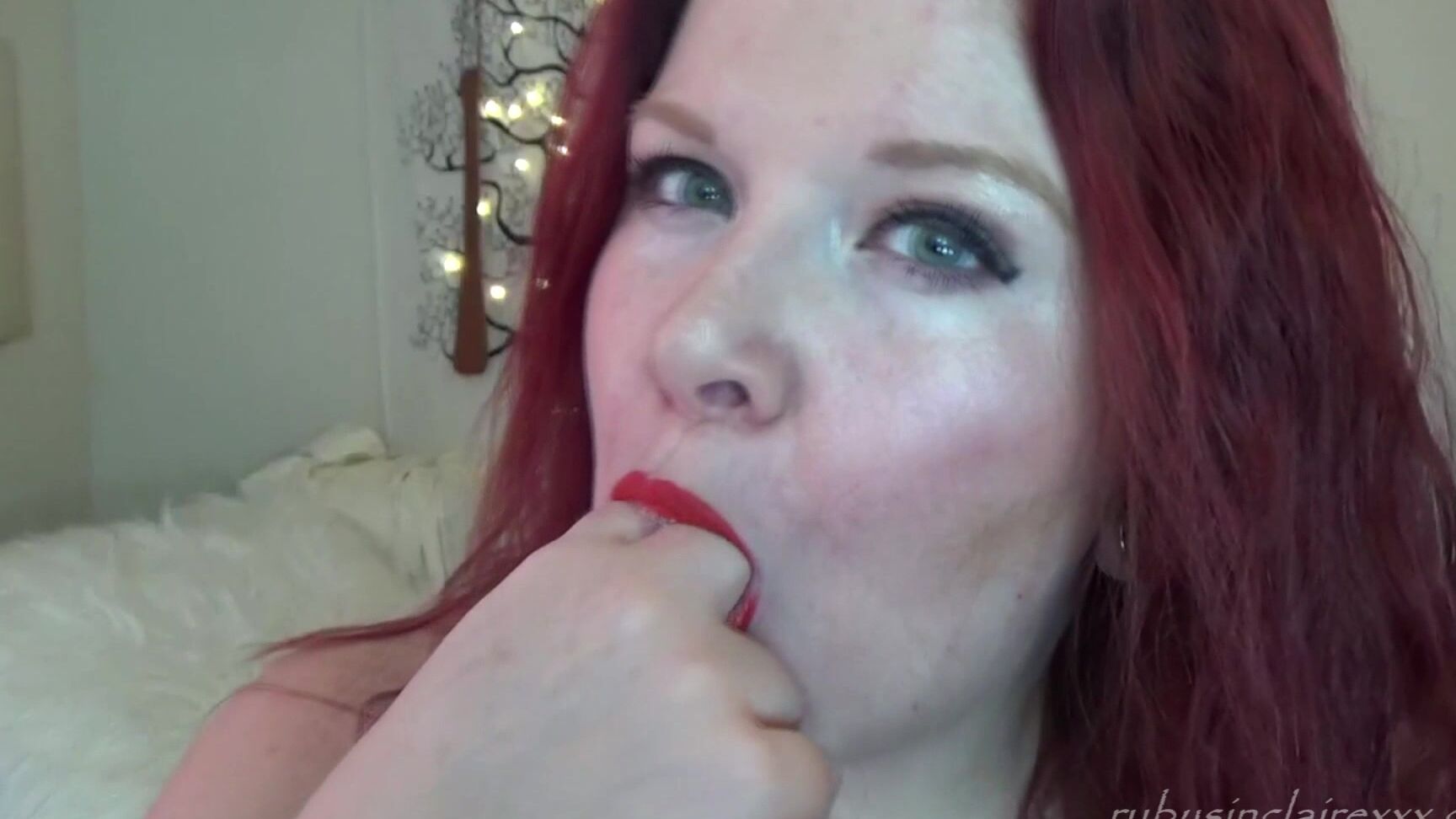 Rubysinclaire Messy Finger Suck And Moaning Custom
