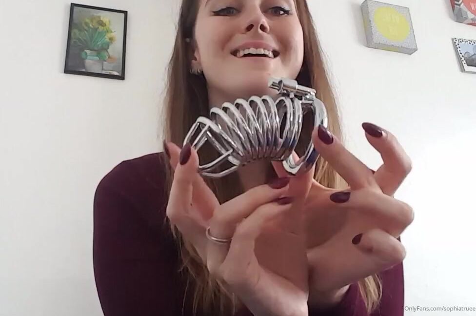 Miss Sophia Truee Vip Nicknamed Sophiatruee 10 16 2019 Onlyfans Video Male Chastity 101