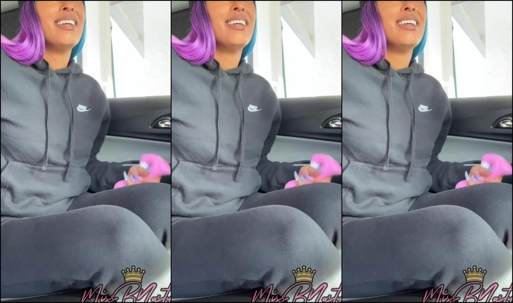 Missbnasty Trying To Cum And Squirt Without Getting Caught In The