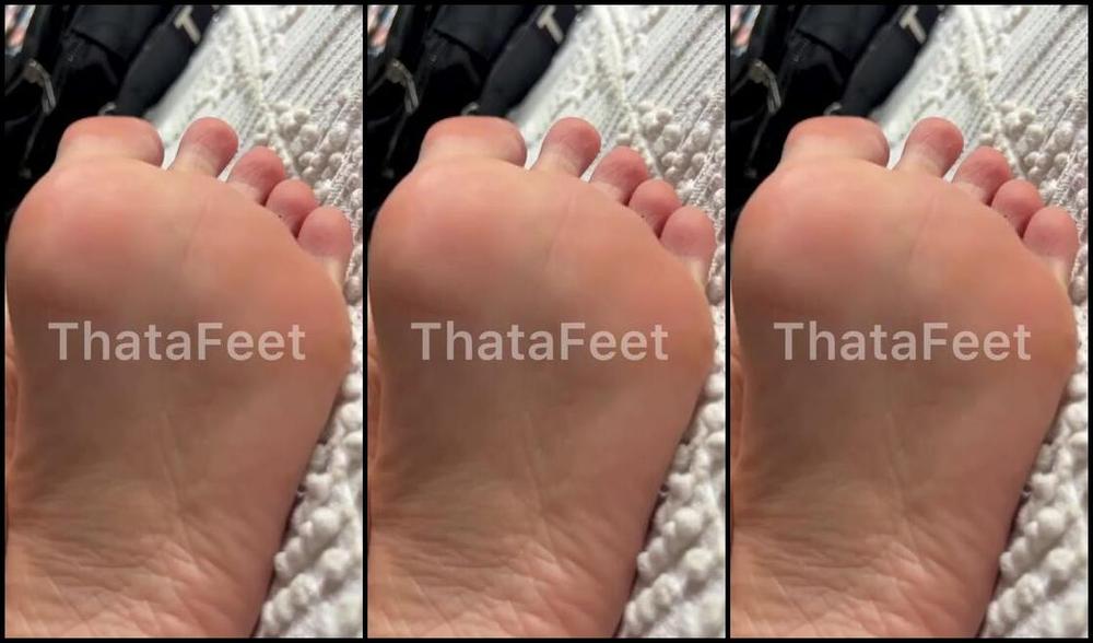 Thatafeet Nicknamed Thatafeet Foot Fetish 02 20 2024 Onlyfans Video Solinhas De Pertinho