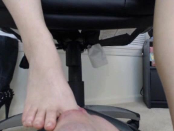 Boot And Foot Worshipping By Slave