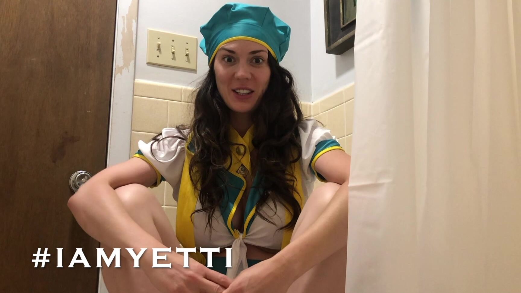 "Iamyetti" camping, nerd, nerdy girls, pee, school girl, sfw GIRL SCOUT PEES manyvids