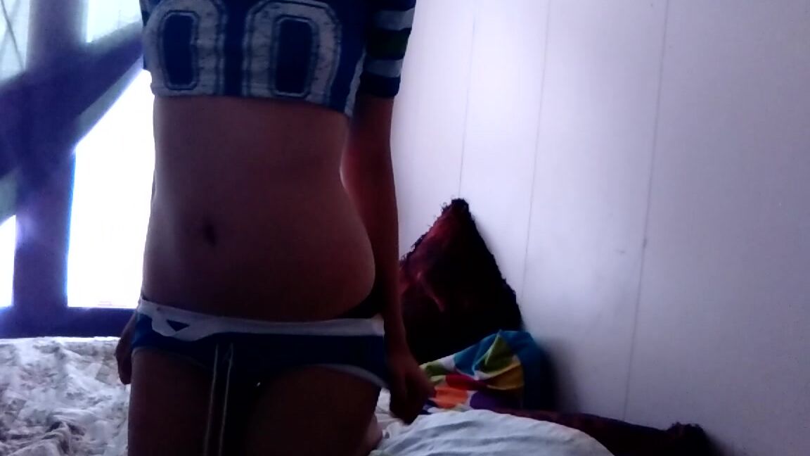 Annabelle Bestia Football Strip Tease