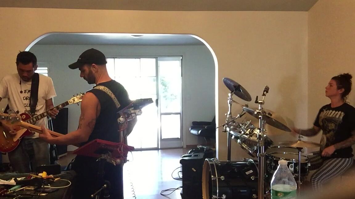 Felicity Feline Rockfunk House Jam Drums Guitar Bass