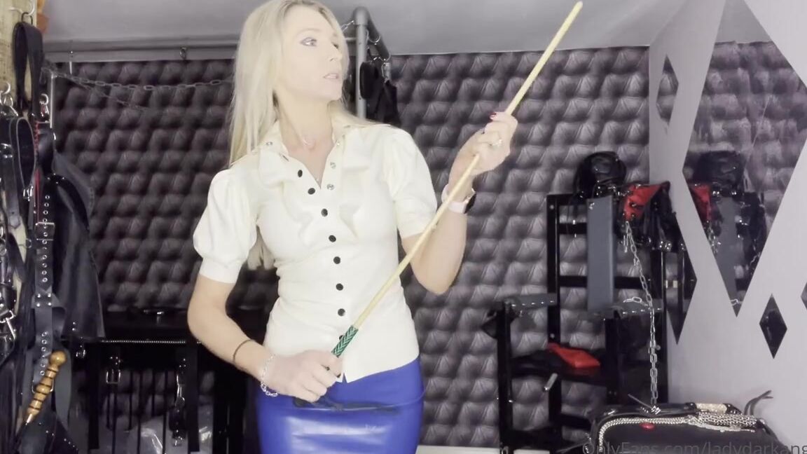 Ladydarkangeluk Onlyfans A Different Look Instead Of Black Or Red And I Think A Fab Outfit For Some Corporal Punishment