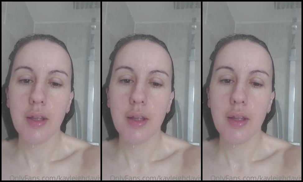 Kayleighdavis 2846877697 04 22 2023 Who S Joining Me In The Shower This Morning