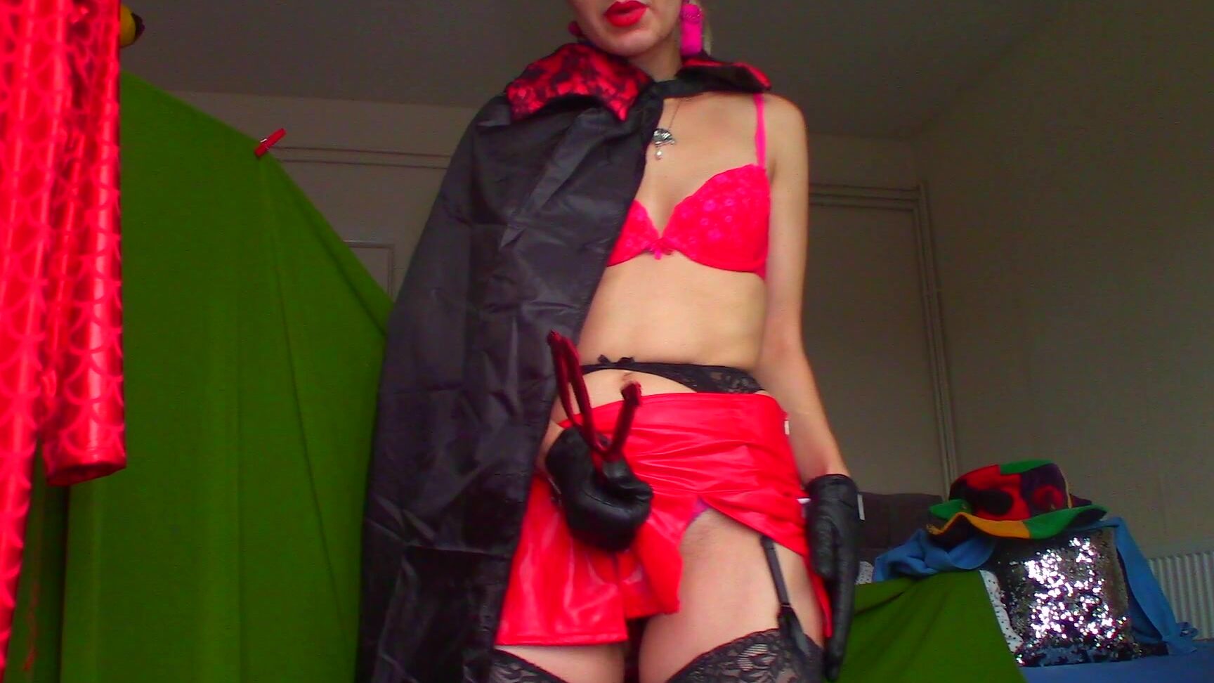 "Goddess Vanessa" edging games, humiliation, jerk off instruction, masturbation encouragement, masturbation humiliation Satanic Masturbation Humiliation Edging manyvids