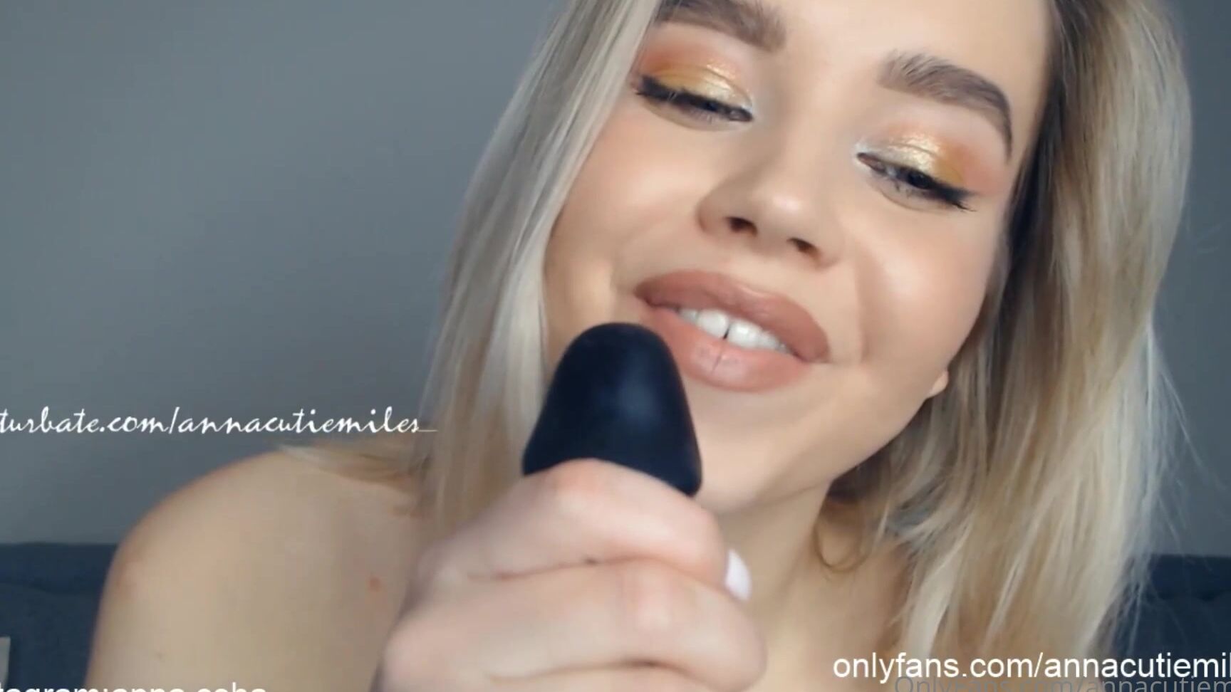 Annacutiemiles Tits Ahegao Sucking Sloppy