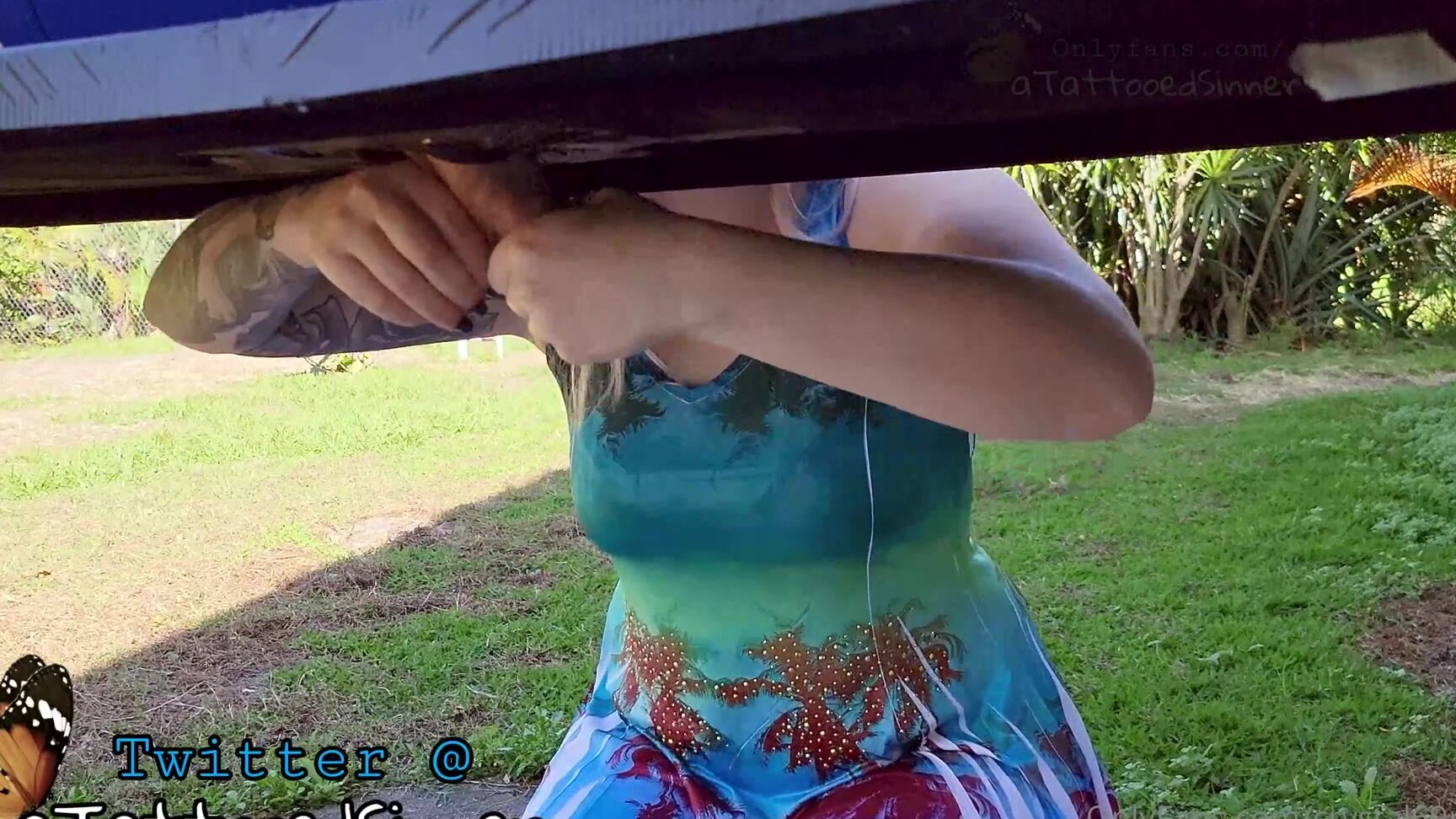 Crystal Rivers Public Outdoor Milking Table