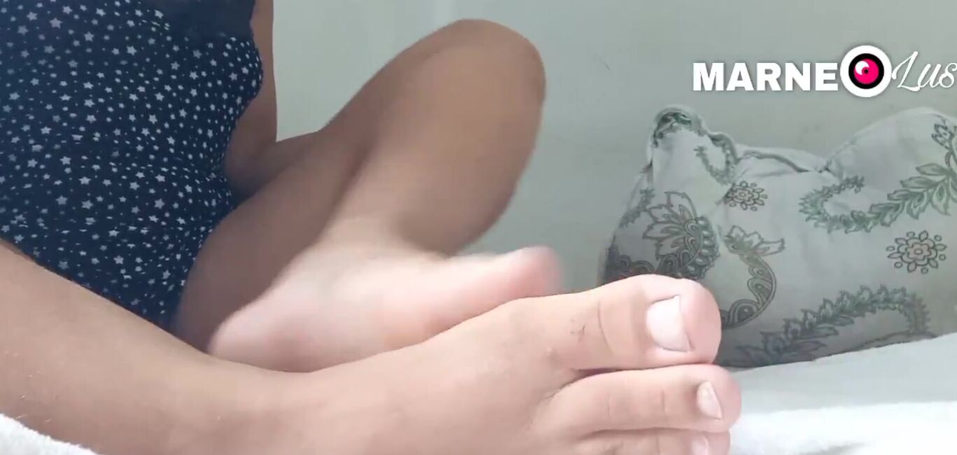 Latinamarne First Footjob In Oil Part Ii