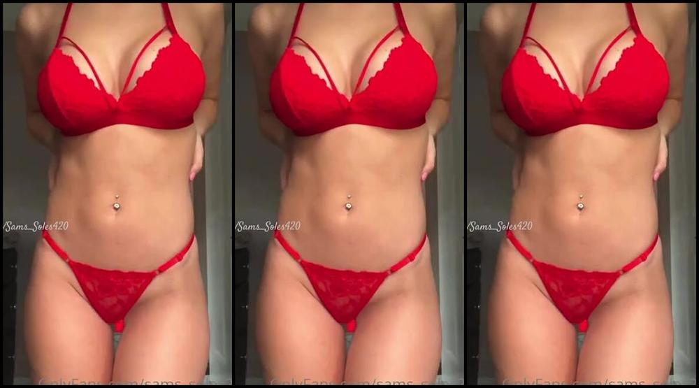 Sam Soles Nicknamed Sams Soles21 Onlyfans What Do You Think Of The Red I M Loving Z