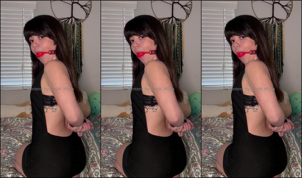 Mochimonaxxx 3696401806 02 24 2025 Don T You Love Watching Me Cuff And Gag Myself For You If You Didn T Realize By