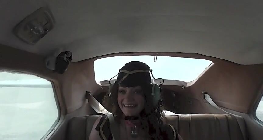 Public Blowjob, Public Nudity, Fucking, Boy Boy Girl blueeyedgypsy fucking pilot during flight ManyVids