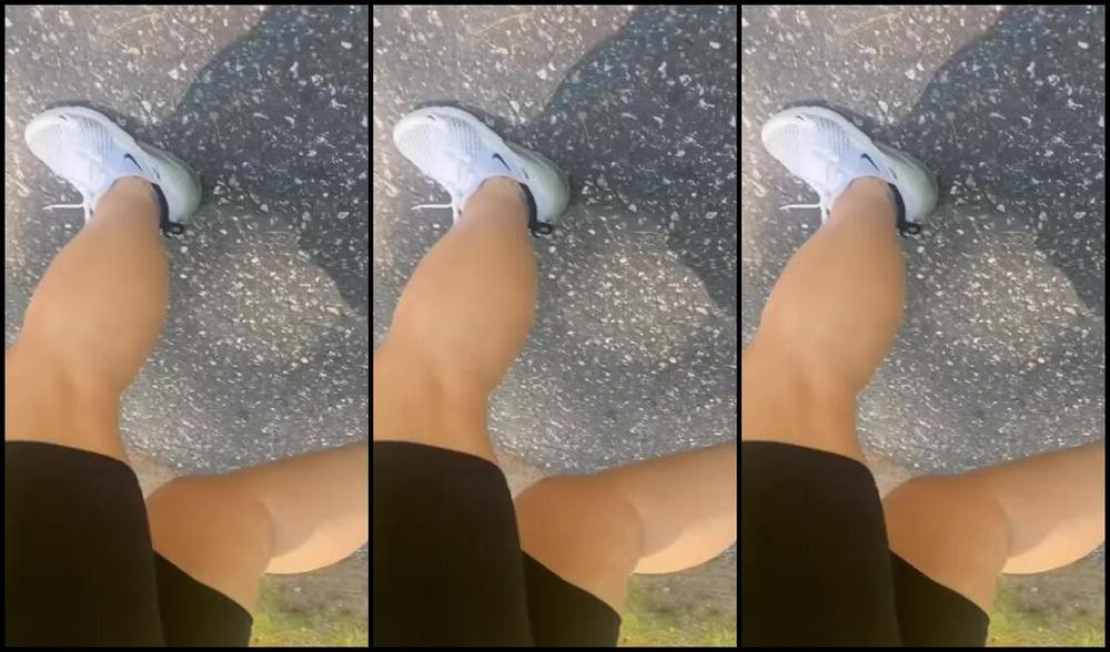 Coco Bella Nicknamed Cocobellafeetz Onlyfans 08 13 2024 Tease After A 3 Mile Walk