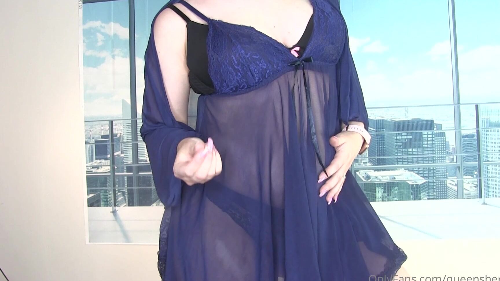 Queensheridan Lingerie Blkmail Tease Full Video