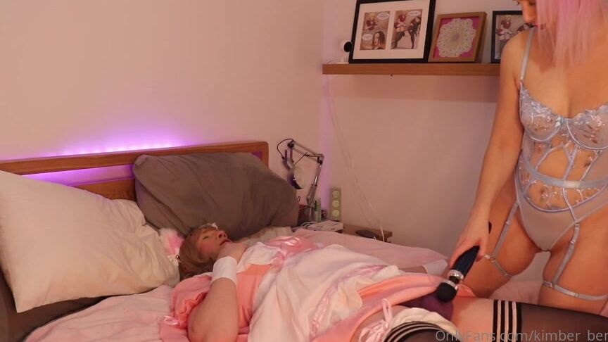 Kimber Benton Face Sitting On Jessicadee While I M Torturing Her With Some Chastity Tease More Clips