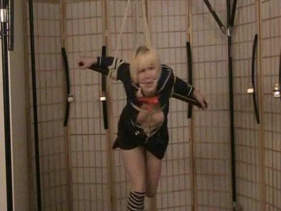 Japanese Schoolgirl Suspension Pt 1 Bondage Shibari AliceInBondageLand AliceInBondageLand