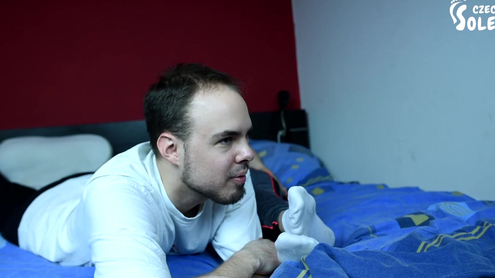 Czech Soles Caught While Sniffing Her Socks And Feet (Foot Fetish, Foot Worship, Smell) Czech Soles