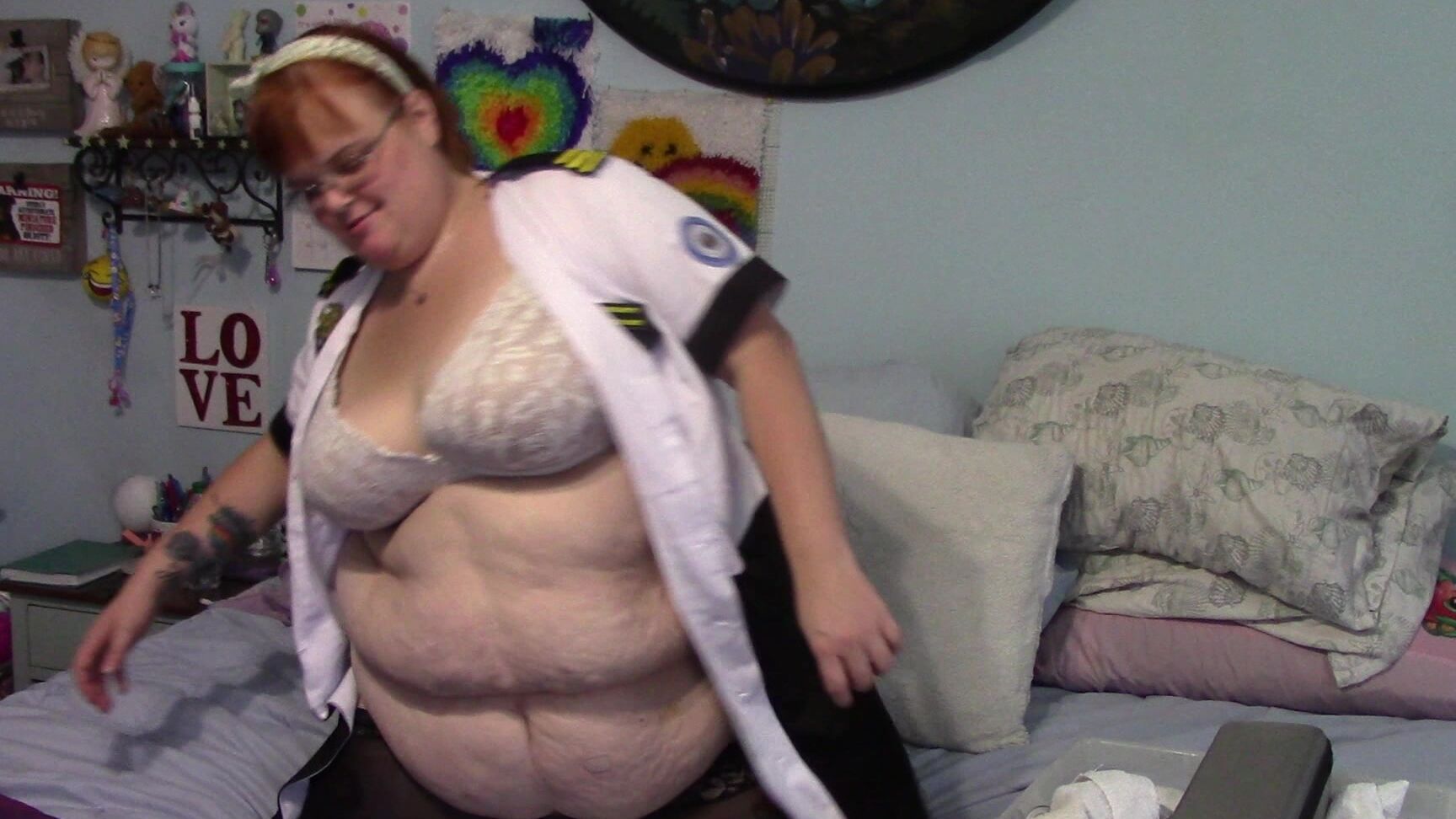 Bbwprincessmary Tsa Agent Masturbates After Long Day