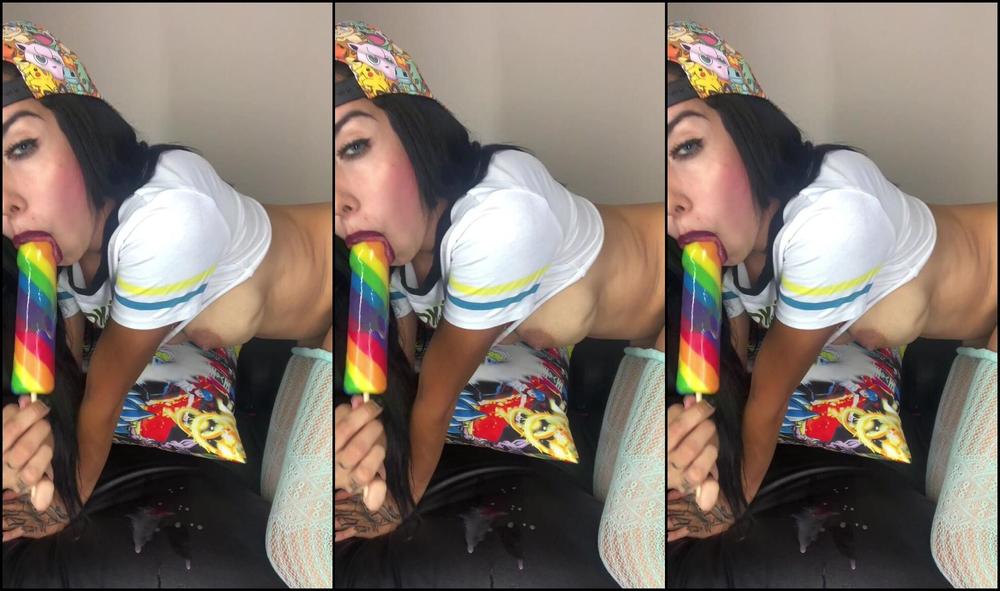 Food Masturbation, Food Porn, Latina, Lollipop Lickers, Nerdy Girls kinkyjasmine lollipop suck and fuck ManyVids