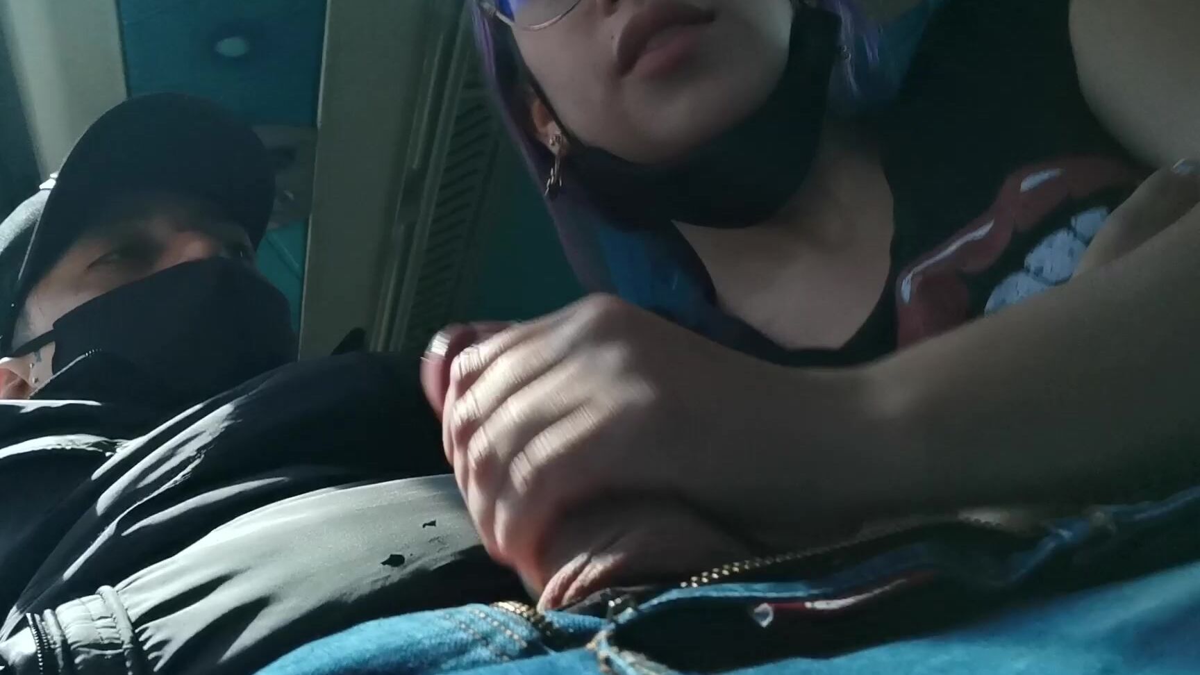 Katty Blake Bus Passenger Touches My Dick