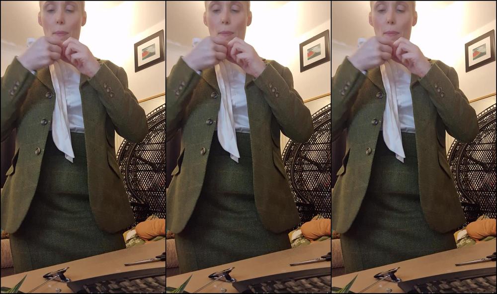 Mistressmarks St Look At My New Tweed Suit