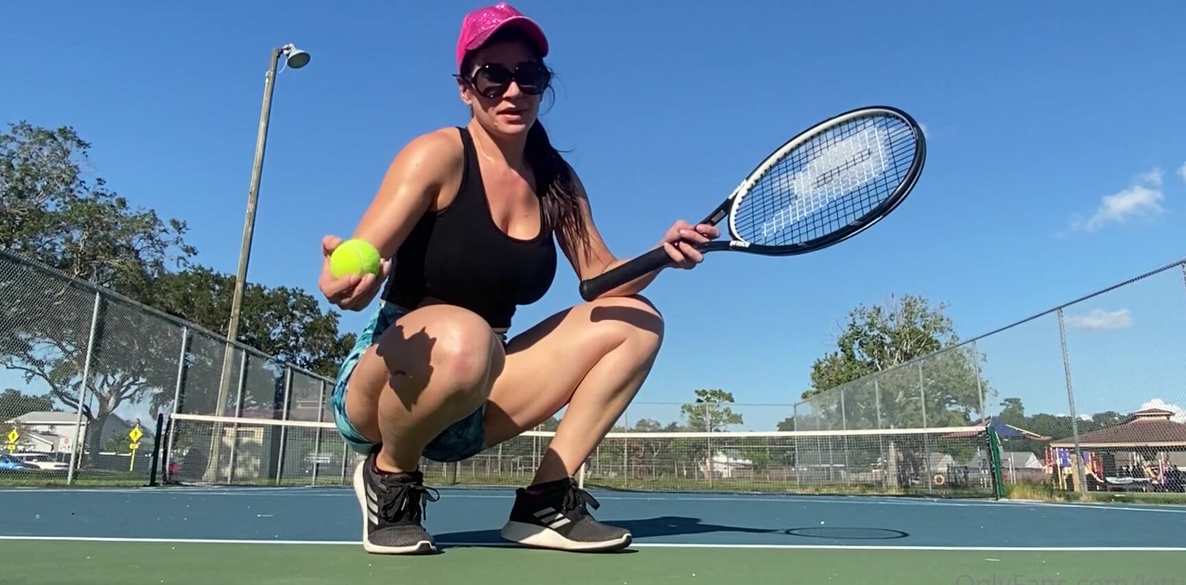 Kittibelle Pervy Adventure Tennis Went Out For A Game Today Play For A Half Hour Or So Come