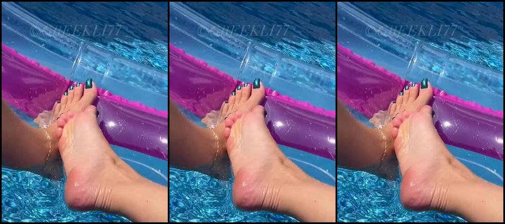 Greek Goddess Li Aka Greekli77 Onlyfans Who Doesn T Love A Nice Pool Day With Nothing Else To Do But Be Pampered 11