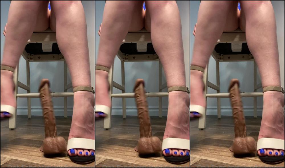 Explosivetoess New Video Your Cock Doesn T Stand A Chance Under These Ninewest Heels And Long Legs