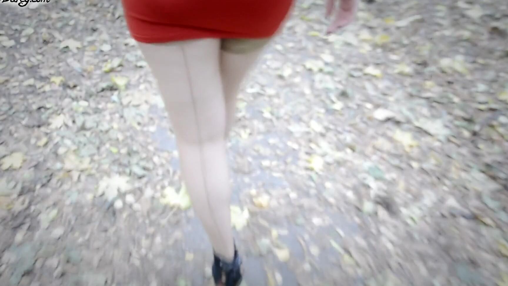 Anndarcy Two Minutes Before Blowjob In The Park