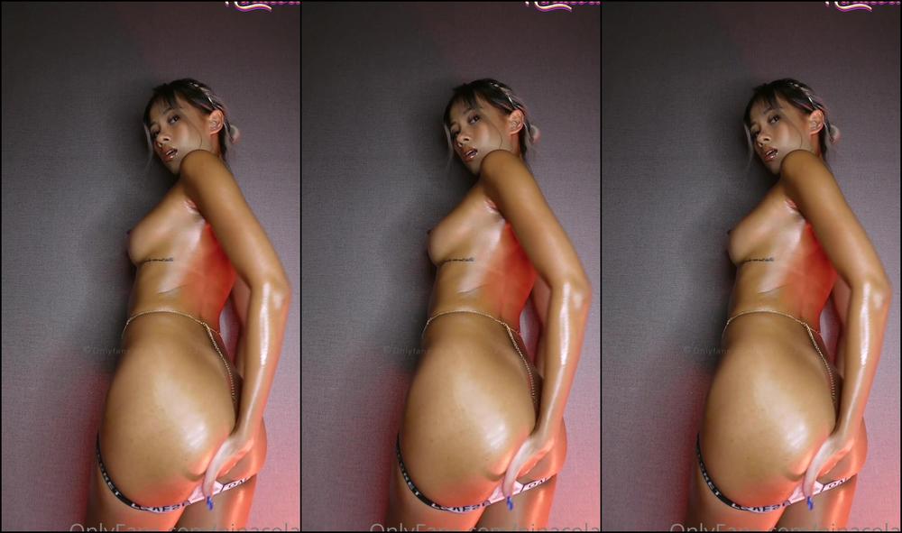 Ninacola Oil Play This Is The St Time I Post Free Naughty Super Long Video On My Pag