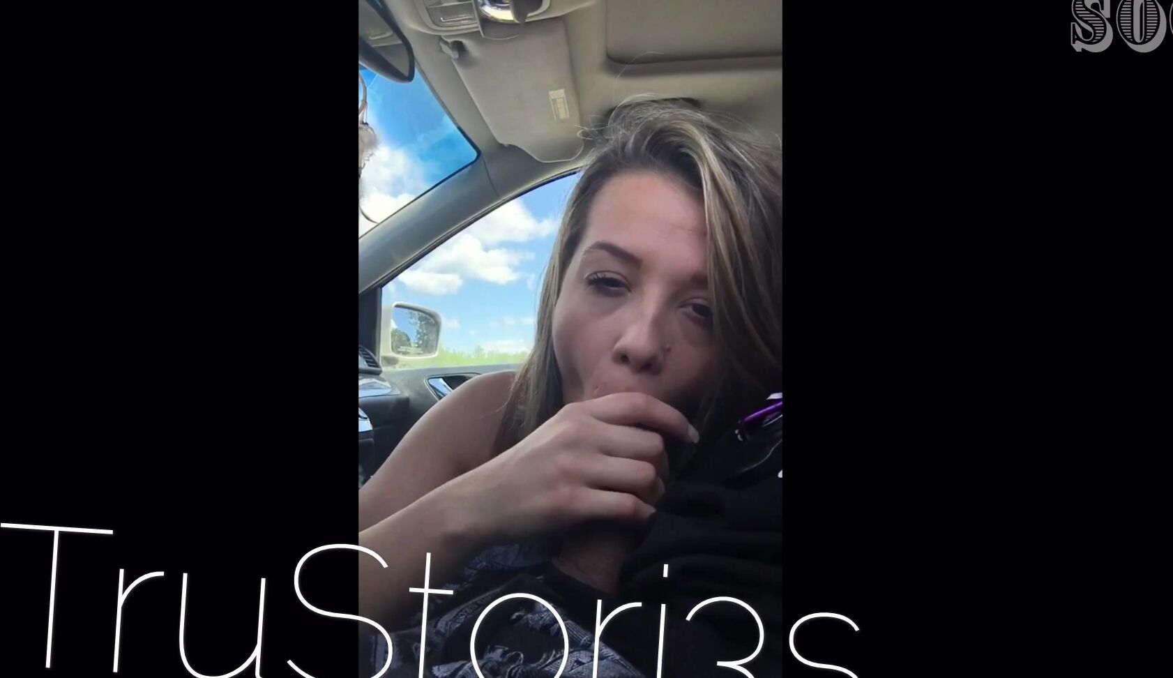BBC, Blow Jobs, Interracial, Public Blowjob trustori3z 18 year old sucks dick on a road trip ManyVids