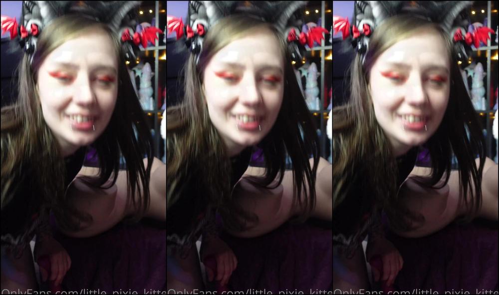 Little Pixie Kitten Using Some Toys On The Doll And My Vibrator On Myself A Little Bit