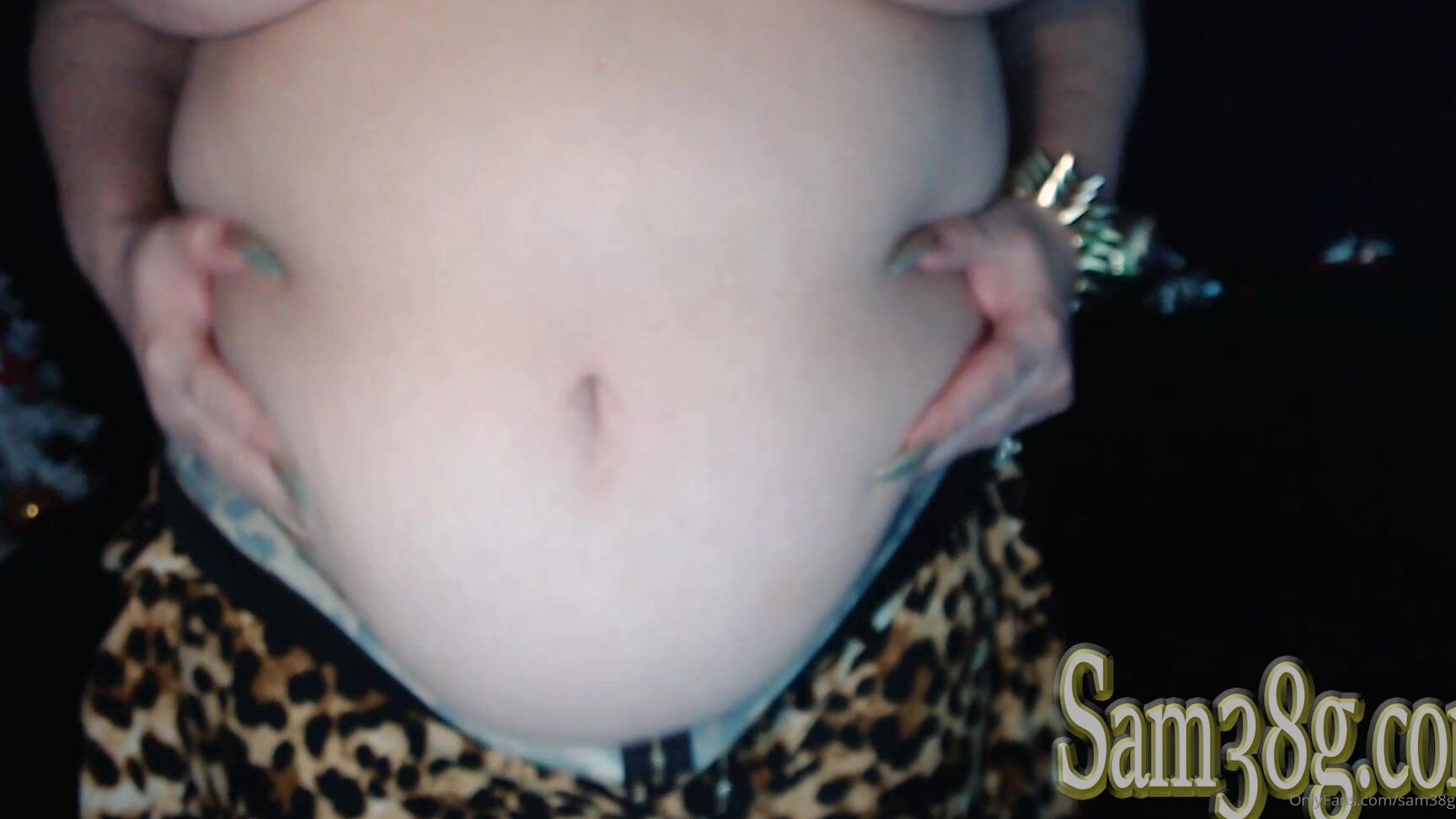 Sam G Big Belly Belly Button Play Brand New Vid From