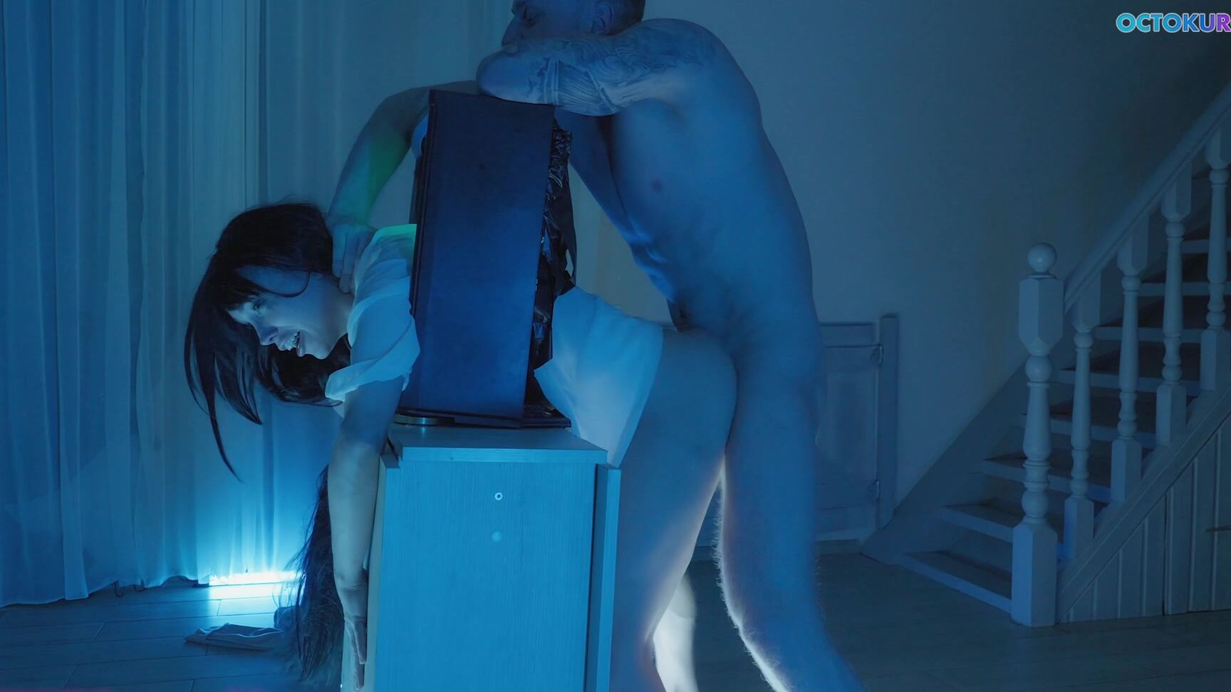 Amateur, Big Ass, Blowjob, Big Tits, Brunette, All Sex, Gonzo, Bubble Butt, Hardcore Octokuro - Sadako stuck in TV SiteRip