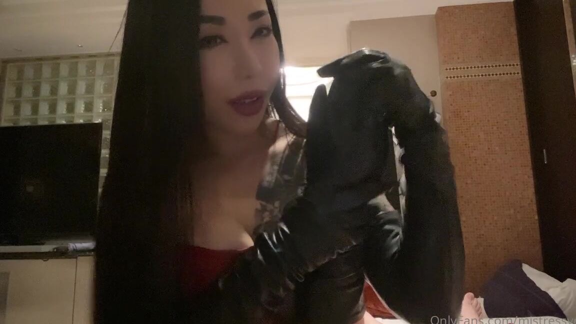 Mistressyouko Findom 08 15 2024 Onlyfans Video Want To Feel My Leather Covered Hands On Your Body