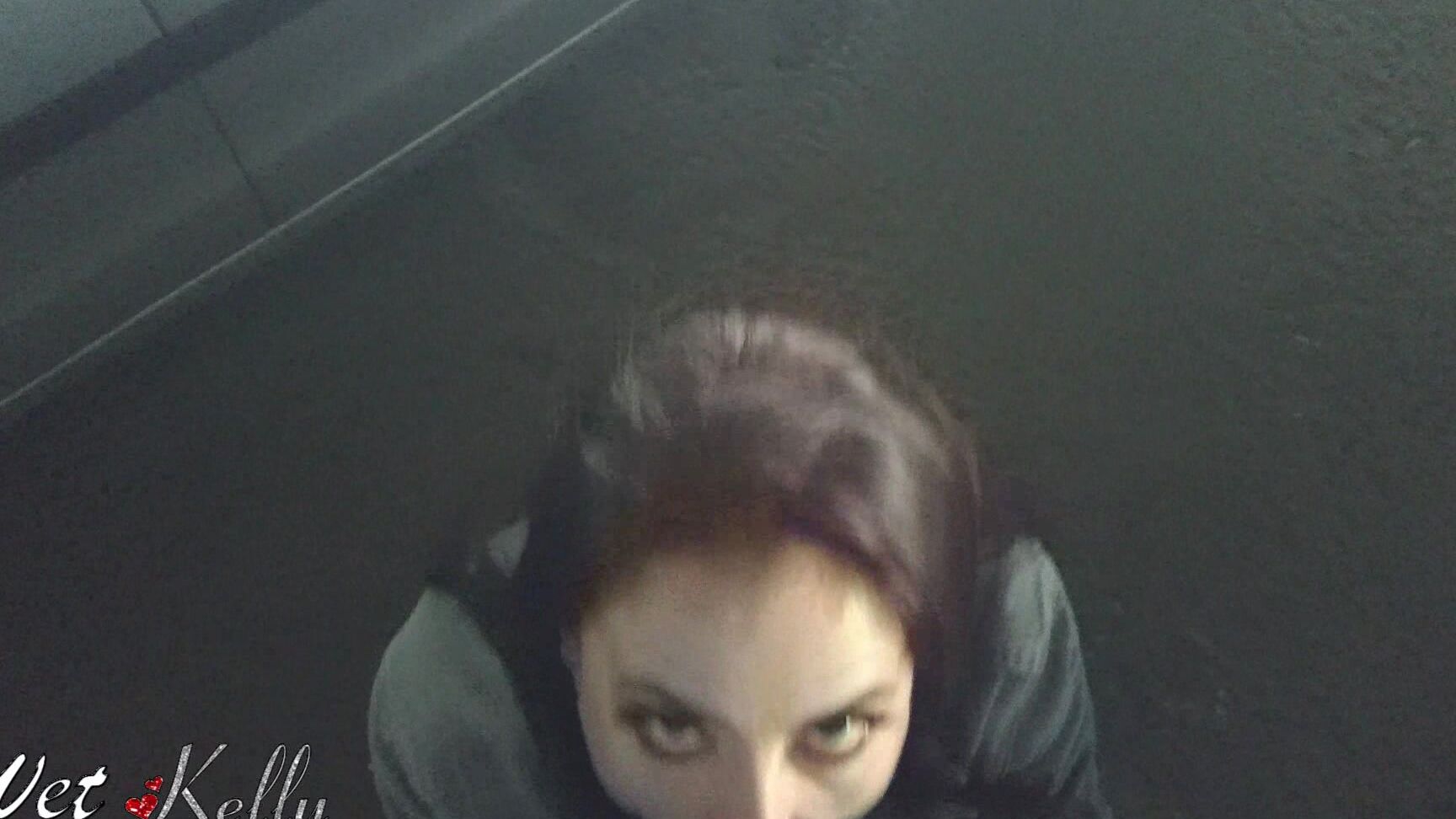 Blow Jobs, Public Blowjob, Cum In Mouth, Outdoor Public Blowjobs wet kelly sucking cock in parking pov ManyVids