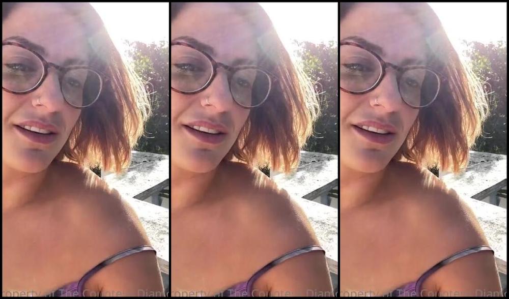 Countess Diamond Aka Countessdiamond Onlyfans Coffee On My Secluded Balcony