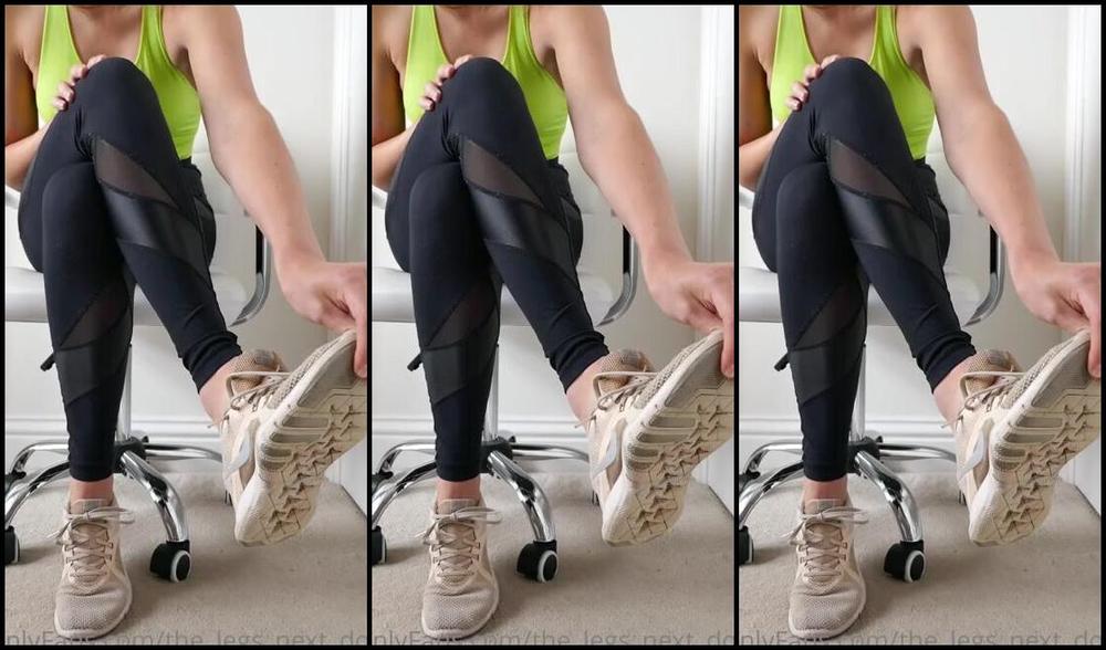 The Legs Next Door Nicknamed The Legs Next Door Onlyfans So Here S The Video After My Run My Soft Red And Sweaty Soles In Your Face My Well Worn Workou