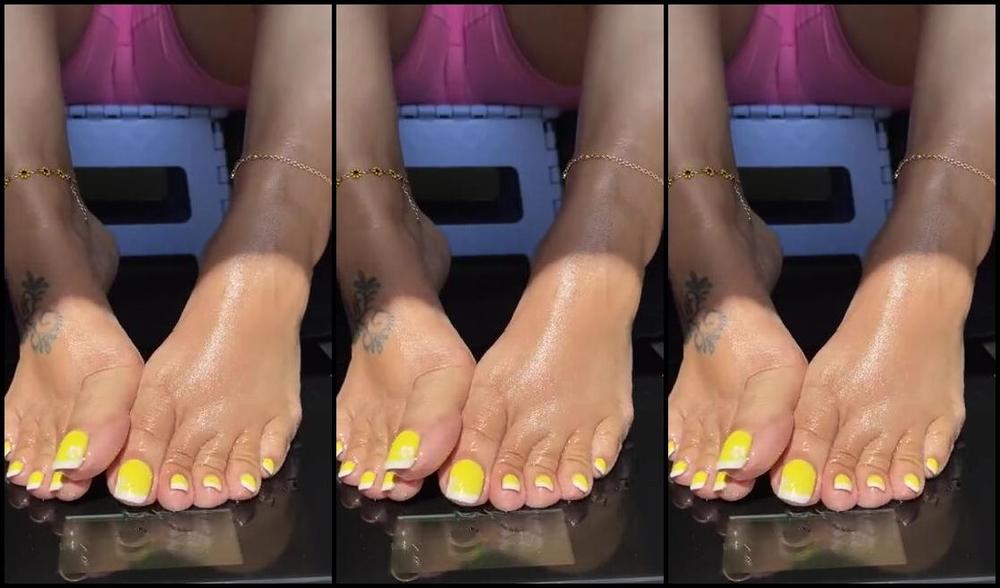 Deedeericanfeet 09 14 2024 Onlyfans Video As Requested My Sexy Oily Toes