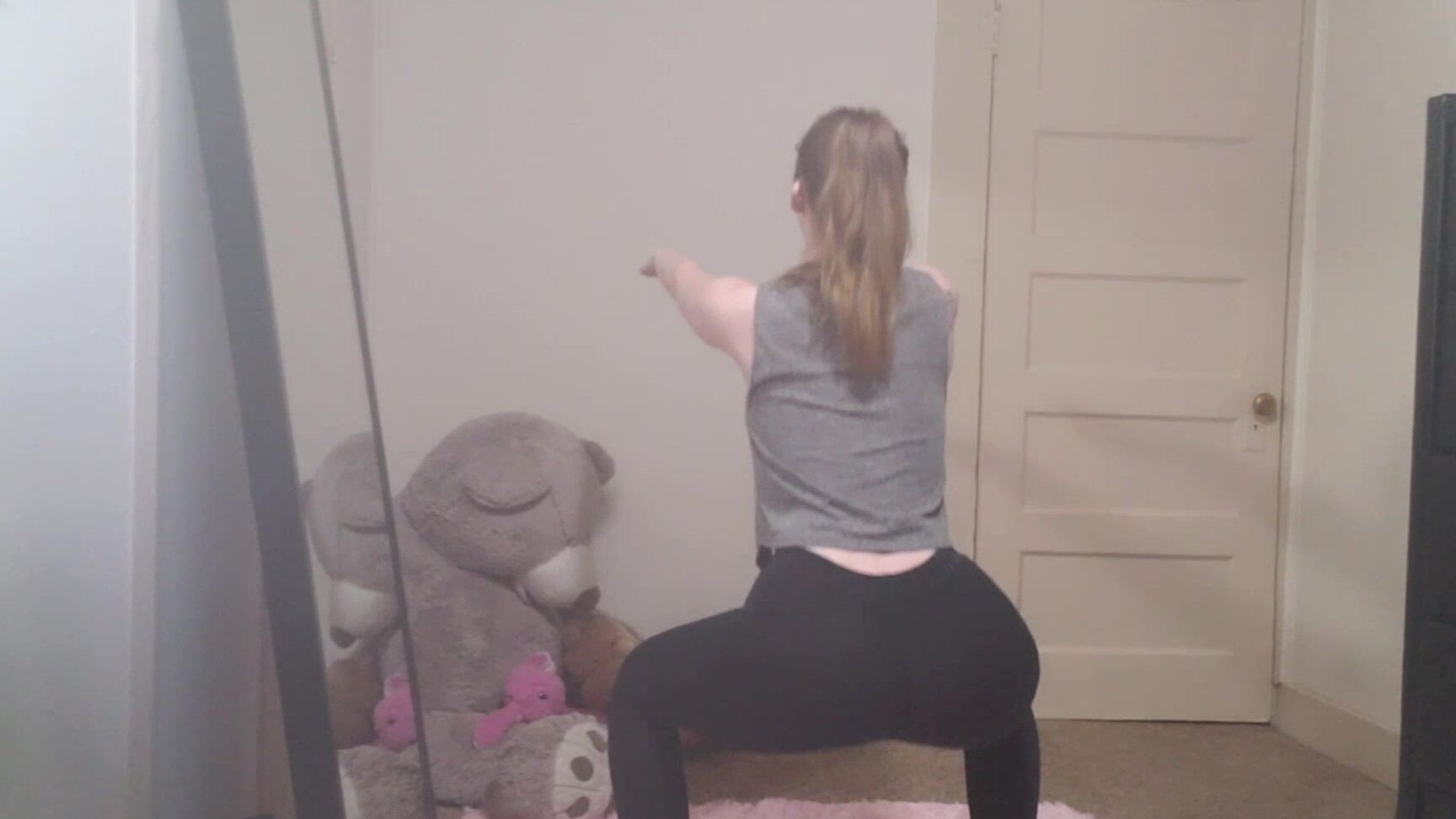 Jessica Kay Quick Naked Workout