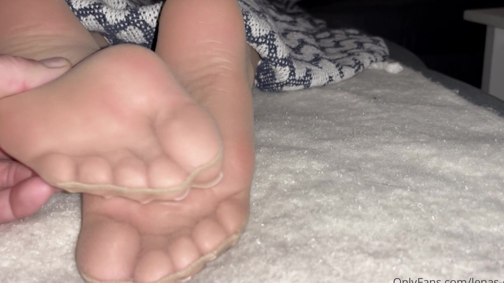 Lenas Diary Sleeping Feet